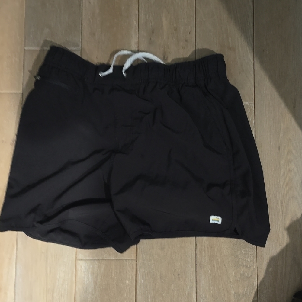 Vuori Black Athletic Shorts